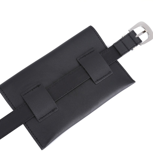 Skeleton Rose Diamond Eyes Waist Belt Bag - Picture 6 of 6